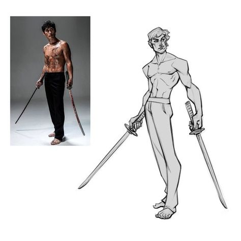 Character Design Exercises, Stylized Anatomy Reference, Stylized Figure Drawing, Stylized Body Reference, Unsheathing Blade Pose, Stance Pose Reference, Poses For Characters, Character Poses Drawing, Character Pose Ideas