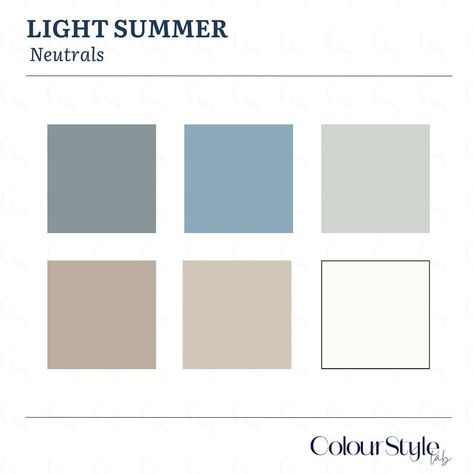 ⭐️ SAVE IT FOR LATER ⭐️ Some of the best colours, neutrals and colours to avoid for LIGHT SUMMER. . . . . . . . #colouranalysis #lightsummer #summerpalette #style #color #coloranalysis Light Summer Fabric Swatches, Light Summer Color Palette Outfits For Fall, Light Summer Color Combinations, Light Summer Color Outfits, Light Summer Neutrals, True Summer Neutrals, Light Summer Fall Outfits, Light Summer Color Palette Outfits Capsule Wardrobe, Light Summer Palette Outfits