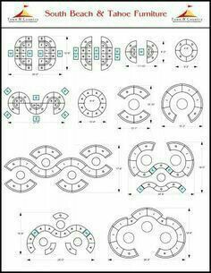 Beach Arrangements, Cafeteria Design, Restaurant Layout, Restaurant Plan, Modern Restaurant Design, Catering Display, Beach Furniture, Table Layout, Interior Design Sketches