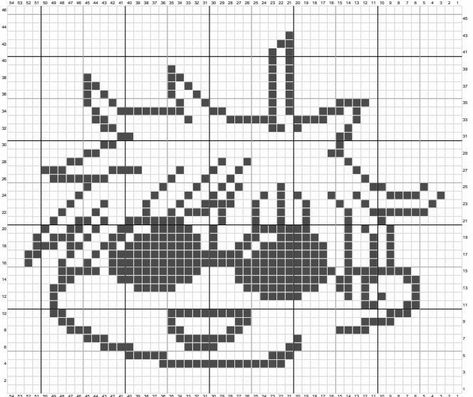 Jjk Crochet Tapestry, Crochet Alpha Pattern Anime, Anime Crochet Tapestry Pattern, Gojo Alpha Pattern, Anime Crochet Tapestry, Tapestry Crochet Patrones, Pixel Grid, Grid Patterns, Graph Crochet