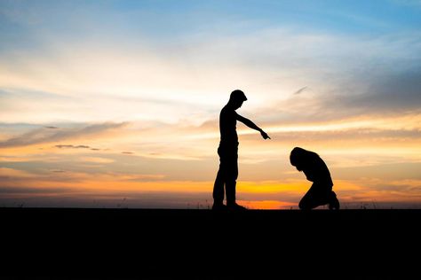 Silhouette of an upset couple in a quarrel at sunset Quarrel Couple, Free Stock Photos, Royalty Free Stock Photos, Royalty Free, For Free, Quick Saves