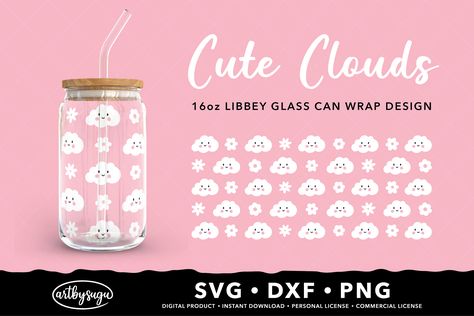 Beer Can Svg, Glass Cup Svg, Beer Can Glass Svg, Cloud Coffee, Coffee Cup Svg, Can Glass Wrap Svg, Libbey Glass Svg, Can Wrap Svg, Glass Can Svg