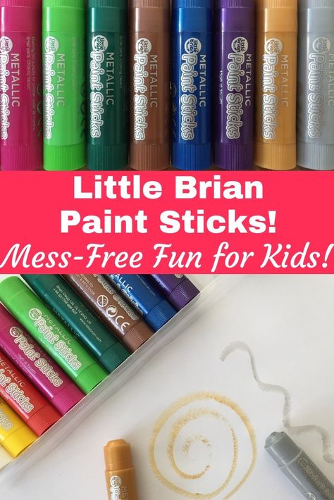 Little brian paint sticks review - mess free painting and drawing for kids!    Easy Peasy Painting with Little Brian Paint Sticks!    #painting #play #sensory #kids Drawing For Kids Easy, Sensory Kids, Mess Free Painting, Blogger Ideas, Paint Sticks, Free Painting, Make Tea, Painting And Drawing, Art Camp