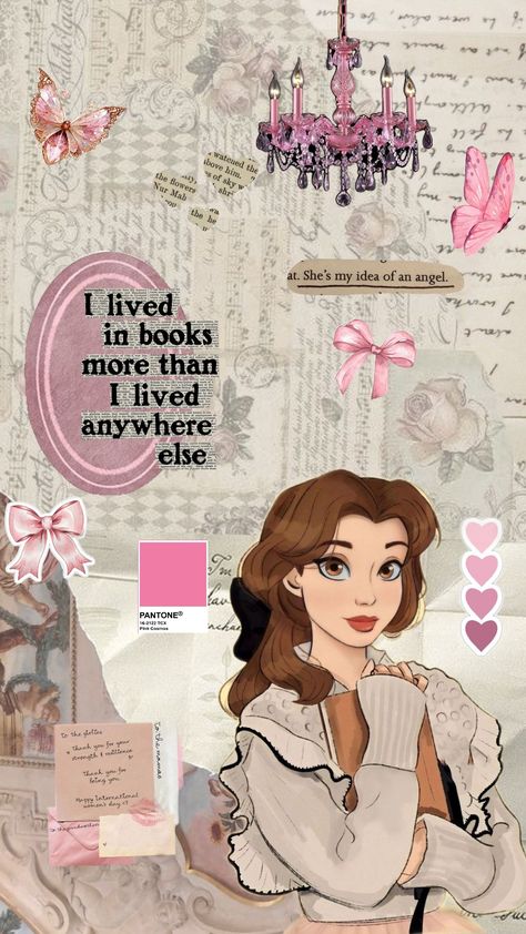 #coffeeaesthetic #bookcover #aesthetic Books Aesthetic Lockscreen, Reading Iphone Wallpaper, Romantic Aesthetic Wallpaper, Belle Aesthetic Wallpaper, Pink Disney Wallpaper, Book Aesthetic Wallpaper Iphone, Princess Aesthetic Wallpaper, Wall Collage Pictures Aesthetic, Pink Brown Aesthetic