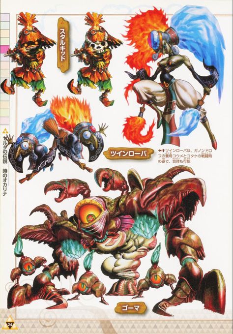 Ocarina Of Time Official Art, Retro Games Poster, Legend Of Zelda Characters, Zelda Tattoo, Android Art, Retro Gaming Art, Zelda Twilight Princess, Creature Artwork, Cool Monsters