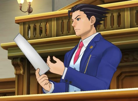 Funny Lawyer, Phoenix Wright, Ace Attorney, Law And Order, Lawyer, Random Stuff, Phoenix, Funny, Anime