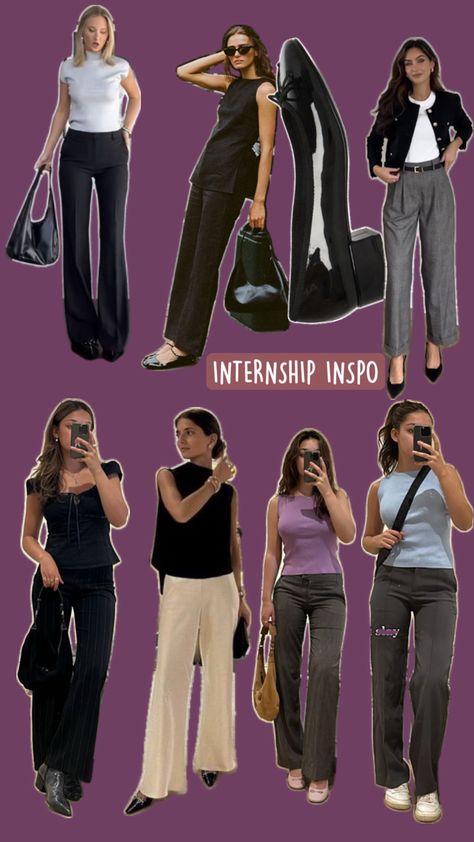 Internship Outfit, Stylish Work Attire, Business Casual Outfits For Work, Business Casual Outfits, Work Attire, Office Outfits, Business Casual, Work Outfit, Dress To Impress