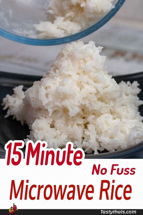 Microwave Rice Recipes, Cook Rice In Microwave, Rice In Microwave, Microwave Cooking Recipes, Rice In The Microwave, Easy Microwave Recipes, Easy Recipes For Family, Microwave Rice Cooker, Microwave Rice