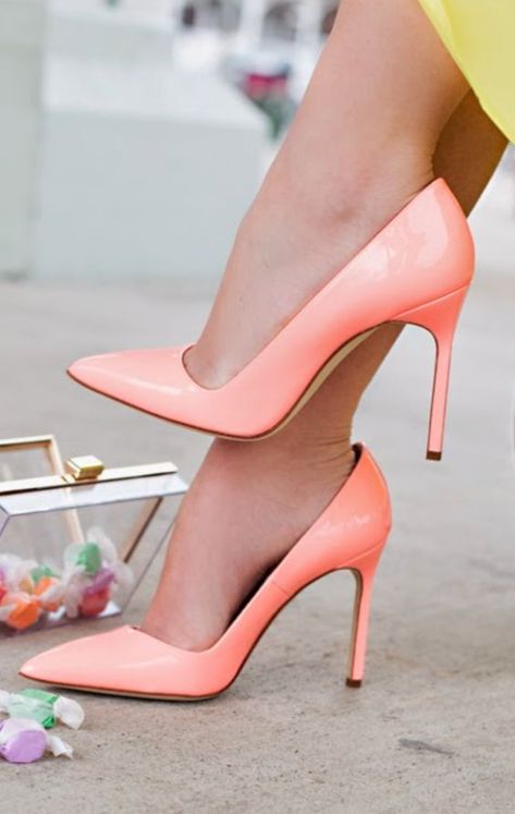 Comfortable Work Heels, Coral Heels, Best Shoes For Women, Work Heels, Wedding Shoes Boots, Trending Womens Shoes, Manolo Blahnik Heels, Shoe Wardrobe, Wedding Shoes Flats