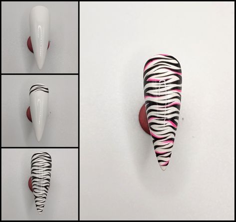 Zebra Nail Art, Zebra Nails, Nail Tutorials, Nail Art, Nails, Art, Nail Arts