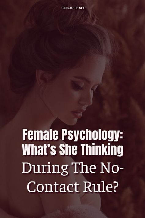 Female Psychology, No Contact Rule, Divorce Recovery, Get Her Back, Relationship Psychology, No Contact, Getting Him Back, A Man, Psychology