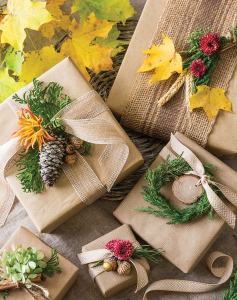 A Collected Autumn - Victoria Christmas Party Host, Diy Mailbox, Victoria Magazine, Halloween Front Porch, Present Wrapping, Winter Wonder, Ribbon Crafts, Craft Paper, Autumn Garden