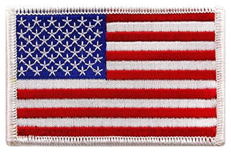 USA US American Flag Logo Embroidered Patch Sew on Iron On Applique Jacket Patches, Patches Embroidery, American Flag Patch, Logo Sewing, Patch Jacket, Applique Patches, Flag Patches, Don Quixote, Sewing Embellishments