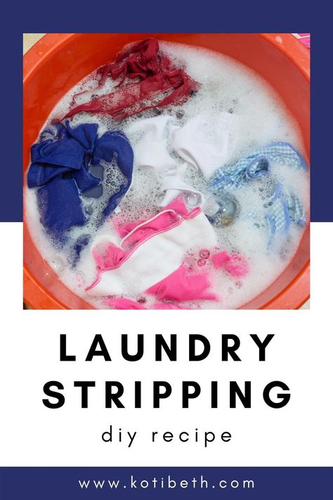 Deep Clean Clothes, Deep Clean Laundry, Stripping Towels, Laundry Stripping Recipe, Borax Laundry, Laundry Recipe, Smelly Clothes, Kitchen Organizing Ideas, Borax Cleaning