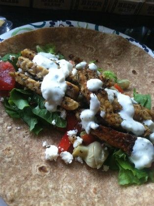 Make and share this Tempeh Gyros and Tzatziki recipe from Food.com. Tempeh Gyros, Tempeh Marinade, Greek Pita Bread, Tzatziki Recipe, Soylent Green, Vegan Tzatziki, Vegan Sandwiches, Creamed Cucumbers, Tzatziki Recipes