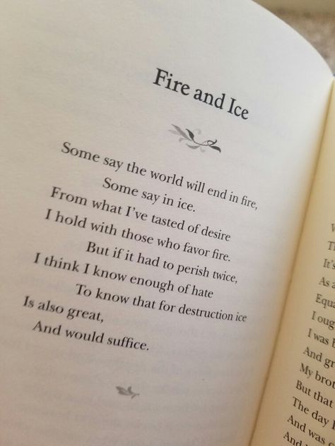 Fire And Ice Robert Frost, Fire And Ice Poem, Together Quotes, India Home Decor, Robert Frost, Fire And Ice, Poetry Quotes, True Quotes, Book Quotes