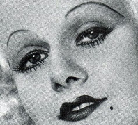 30s Eyebrows, 20s Eyebrows, 1930s Eyebrows, 1930’s Makeup, 1930 Makeup, 1930's Makeup, Period Makeup, 30s Makeup, 1930s Makeup