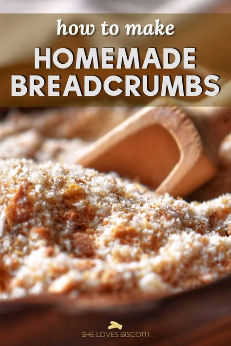 How to Make Bread Crumbs: 3 Easy Methods Homemade Breadcrumbs, How To Make Breadcrumbs, Homemade Bread Crumbs, Burnt Toast, Stale Bread, Food Processing, Toast Recipes, How To Make Homemade, Food Processor