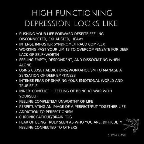 High Functioning, Feeling Disconnected, Mental Disorders, Mental And Emotional Health, Psychology Facts, Mental Health Matters, Health Matters, Health Quotes, Healthy Mind