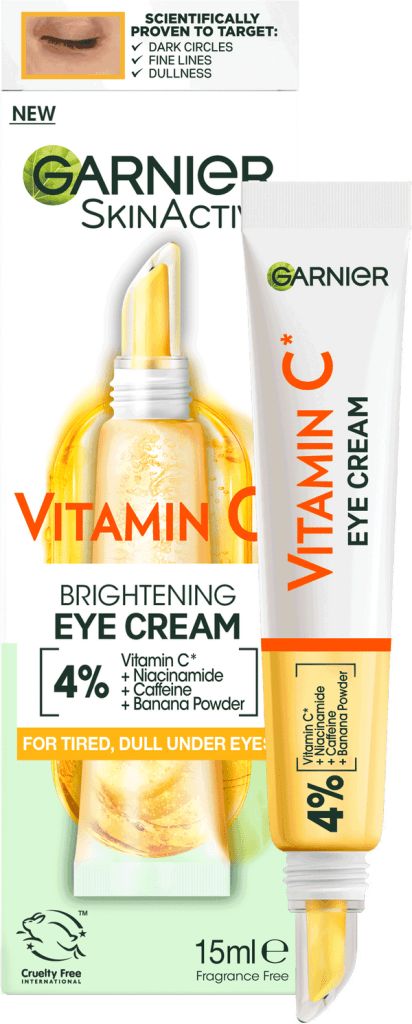 There Must Be Diamonds In Your Eyes | Garnier SkinActive Brightening Vitamin C Eye Cream | Gifted - Luke Sam Sowden Under Eye Fine Lines, Vitamin C Eye Cream, Brightening Eye Cream, Banana Powder, Eye Vitamins, Eye Brightener, Garnier Skin Active, Serum Cream, Under Eyes