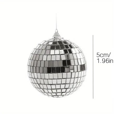 6pcs Glass Disco Ball Ornament Party Wedding Birthday Party Mothers Day Fathers Day Easter July 4th Decoration St Patricks Day Mothers Day Fathers Day Halloween | Shop The Latest Trends | Temu Ball Mirror, Disco Ball Mirror, Christmas Gift Decor, Christmas Mirror, Ornament Party, Decor 2023, Glass Bar, 70s Disco, Mirror Ball