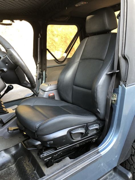 BMW sport seat install in Jeep Wrangler TJ | Page 2 | Jeep Wrangler TJ Forum Tj Jeep Wrangler, Jeep Tj Interior Mods, Jeep Wrangler Tj Accessories, 97 Jeep Wrangler, Jeep Wrangler Forum, 1998 Jeep Wrangler, Diy Jeep, 2005 Jeep Wrangler, 1997 Jeep Wrangler