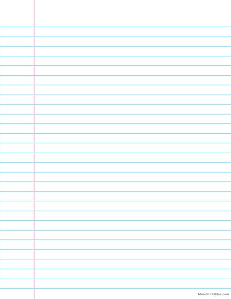 Printable Wide Ruled Notebook Paper for Letter Paper. Free download at https://museprintables.com/download/paper/wide-ruled-notebook-paper-letter/ Notebook Paper Printable, Paper For Letter, Notebook Png, Wide Ruled Notebook, Notebook Paper Template, Free Paper Printables, Printable Graph Paper, Pretty Wallpaper Ipad, Printable Lined Paper