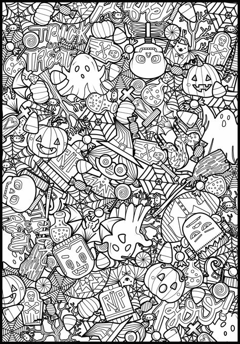 Get your kids excited for Halloween with this giant coloring page! It's perfect for kids of all ages, and it's free to download. #halloween #coloringpage #kids Large Coloring Pages, Large Print Coloring Pages For Adults, Halloween Coloring Pages Adult, Halloween Classroom Decor, Coloring Page Halloween, Halloween Coloring Pages For Adults, Printable Mandala Coloring Pages, Free Halloween Coloring Pages, Halloween Coloring Sheets