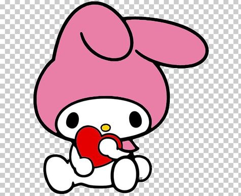 Saniro Charcters Hello Kitty, My Melody And Kuromi Transparent Png, My Melody Clipart, My Melody Drawing, Hello Kitty And Mimmy Sanrio, Hello Kitty Png Transparent, Sanrio Png, Artwork Cartoon, Sanrio Cartoon