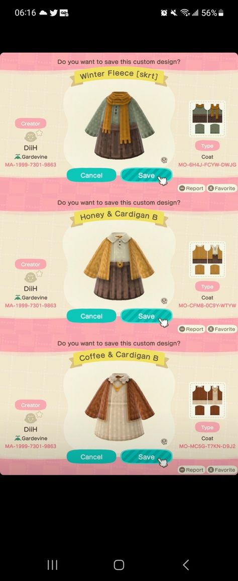 Acnh Cozy Design Codes, Animal Crossing Thanksgiving Clothes, Animal Crossing Fox Design, Acnh Autumn Clothes Codes, Acnh Cottagecore Island Tune, Face Paint Acnh Codes, Anch Fall Outfits Codes, Animal Crossing Design Codes Clothes Fall, Acnh Island Designs Autumn