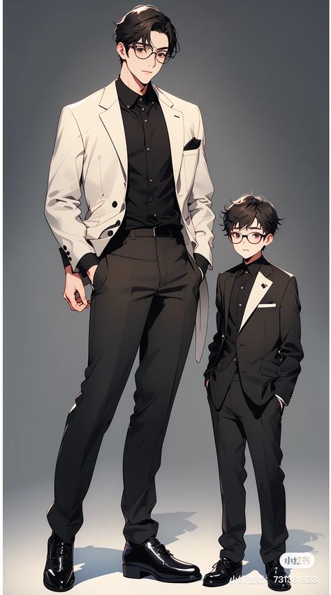 Anime Guy Full Body Pose, Business Man Character Design, Paint Clothes, Man Full Body, Mens Fashion Illustration, Anime Muslim, Black Clover Anime, Man Character, Fashion Suits For Men