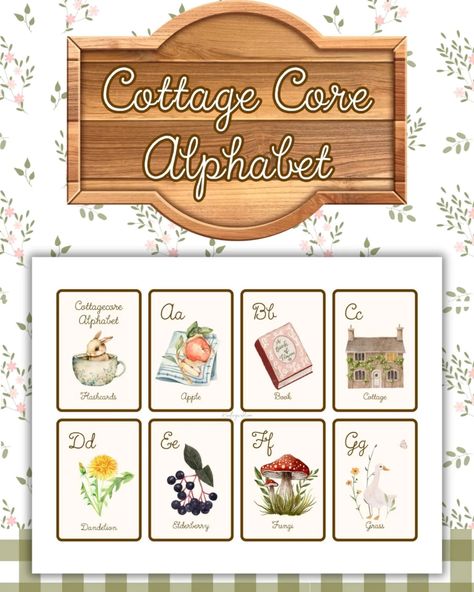 Where are my cottage core homeschool moms at?? I think you guys are gonna like this one 🍎📘🏡 free printable alphabet cards in 3 fonts available at kindlingwild.com I have so much fun making these, so if you like them, get thyself on my email list over there on my blog. Next is herbal, and after that maybe baking! I also have a huge autumn bungled coming out for the start of October. #cottagecore #homeschoollookslikethis #cottagecoreaesthetic #tradwife #sourdoughmamas #homeschoolcollective #... Free Printable Alphabet, Printable Alphabet, Alphabet Cards, Cottage Core Aesthetic, Alphabet Book, Alphabet Printables, Apple Books, Homeschool Mom, Email List