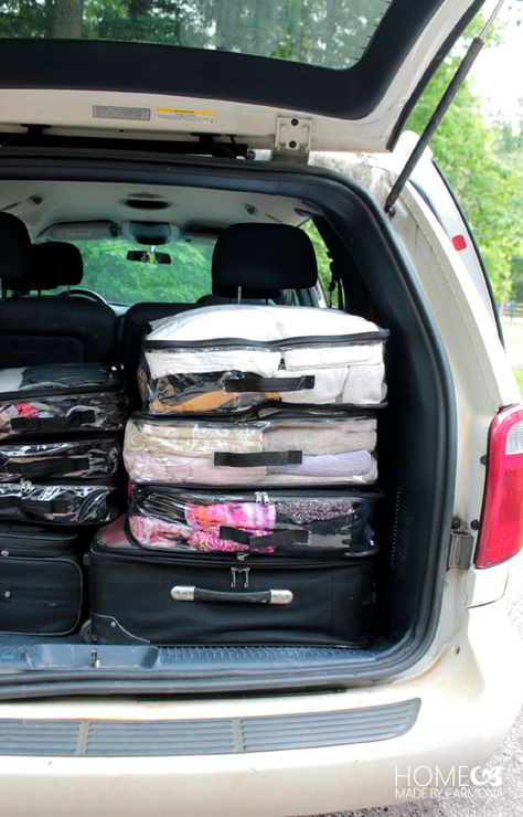 Packing A Car For A Move, Car Packing Hacks Moving Tips, Packing Tips For Travel In Car, Packing Aesthetic Moving, Packing Tips Moving, Moving In, Capsule Packing, Road Trip Organization, Car Travel Hacks