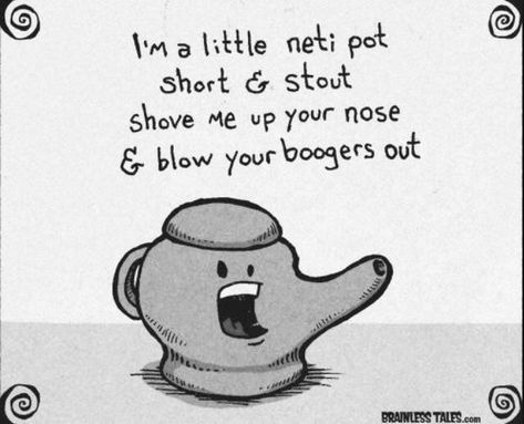 Allergy Season Humor, Allergies Funny, Allergy Season, Neti Pot, Healthy Happy, Allergies, Humor, Funny, Humour