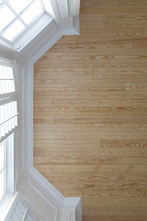 We added Beadboard to our Bedroom Ceiling! (Here's how!) - Chris Loves Julia Wood Ceiling Accent, Stained Beadboard Ceiling, Alabama Bedroom, Beadboard And Wallpaper, Beadboard Porch Ceiling, Stained Beadboard, Entryway Ceiling, Wood Beadboard, Lake House Modern