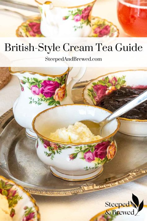 Ever wonder how to create the perfect British-style cream tea experience at home? Look no further! Our article serves up all the secrets you need to prepare an authentic cream tea, complete with fluffy scones, clotted cream, and strawberry jam. 🍓

Whether you're hosting a tea party or enjoying a cozy treat for one, my step-by-step guide will ensure your cream tea is as tasty as it can be! ☕️

Tap the link to master the art of British-style cream tea and make your afternoons extra tasty! 🇬🇧💖 English Cream Tea, Cream Tea Ideas, Scones Clotted Cream, Traditional English Tea, British Tea Time, Fluffy Scones, Cornish Cream Tea, Tea Guide, Scones And Jam