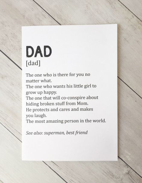 Cards For Dads, 4th Grade Spelling, Dads Birthday, Grade Spelling, To My Dad, Birthday Letters, Dad Birthday Card, Dad Cards, Brown Kraft Paper