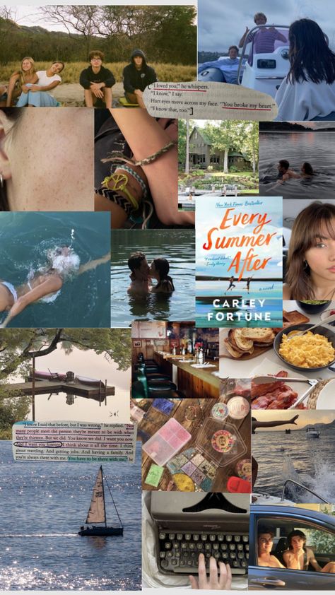 28 Summers Book Aesthetic, Every Summer After Fanart, Ever Summer After Book, Just For The Summer, This Summer Will Be Different, Every Summer After Aesthetic, Every Summer After, Summer Books Aesthetic, Every Summer After Book