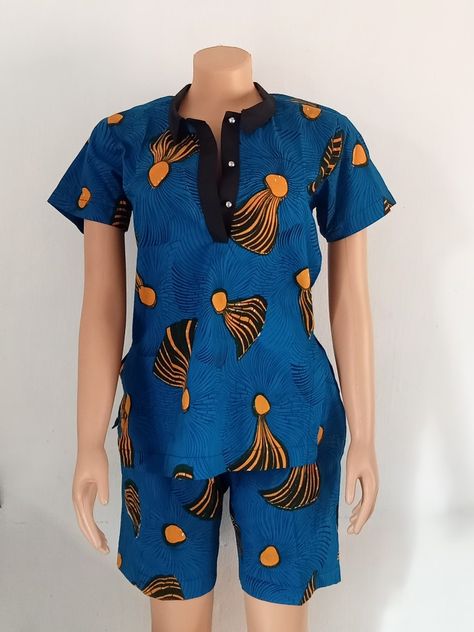 @crystadale fashion African Tops For Women, African Tops, African Design, African Fashion, I Dress, Ankara, Casual Button Down Shirt, Men Casual, Shirt Dress