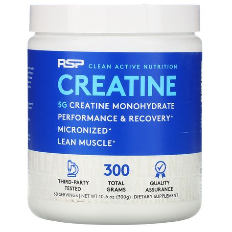 Clean Active Nutrition 5 g Creatine Monohydrate Performance & Recovery Micronized Lean Muscle Third-Party Tested 300 Total Grams Quality Assurance 60 Servings Dietary Supplement Health And Fitness Goals, Creatine Monohydrate, Fitness Program, Supplements For Women, Muscle Growth, Lean Muscle, Sports Nutrition, Gain Muscle, Vitamins & Supplements