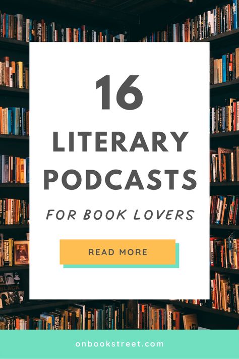 Podcast Title Ideas, Book Podcasts, Book Nerd Humor, Podcast Recommendations, Best Podcasts, Indie Books, Book Discussion, Reading Goals, About Books