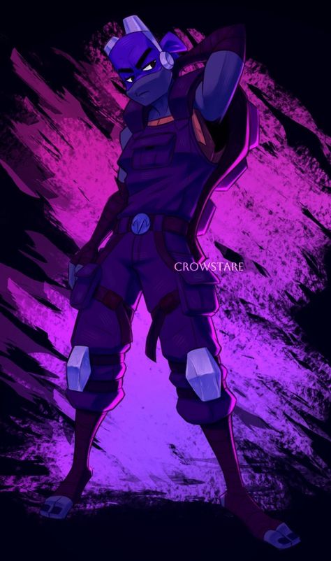 Future Rise Donnie, Donnie 2012 Fanart, Rottmnt Yokai Oc, Donatello Rottmnt Fanart, Future Donatello, Rottmnt Donnie Fanart, Donnie Fanart, Rottmnt Donatello, Rise Donnie