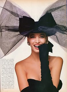 Vogue Editorial, Vogue Us, Fashion Couture, Designer Hats, Christy Turlington, Love Hat, Estilo Punk, Derby Hats, Beautiful Hats