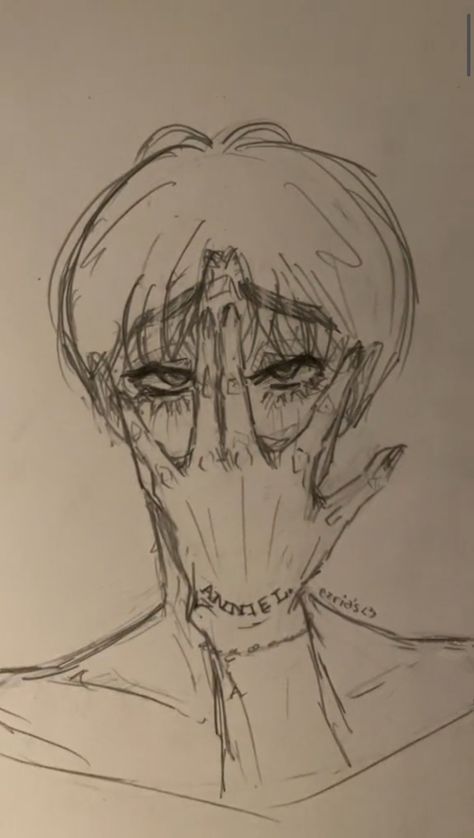 Eyes Of Heaven Drawing, Heaven Drawing, Eyes Of Heaven, Attack On Titan, Male Sketch, Humanoid Sketch, Drawings, Anime, Pins