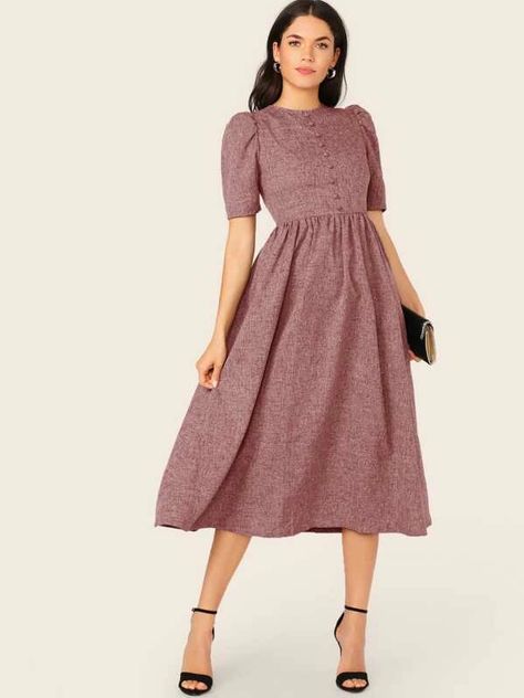 Dress Zipper, Dress Cover, Fit And Flare Dress, Dresses Xs, Flare Dress, Fit And Flare, Dress To Impress, Dresses For Sale, Dress Length