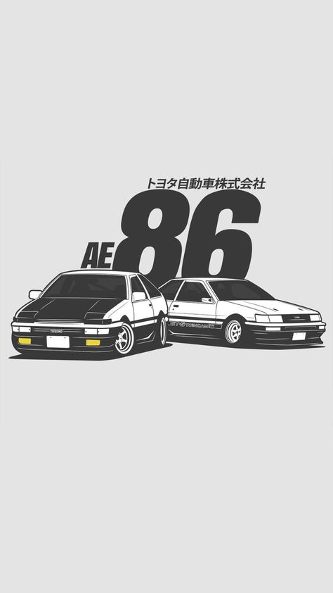 TOYOTA TRUENO Ae86 Trueno Wallpaper Iphone, Toyota Corolla Wallpapers, Toyota Ae86 Wallpaper, Ae 86 Trueno Wallpaper, Ae86 Trueno Wallpaper, Toyota 86 Wallpaper, Toyota Gt86 Wallpapers, Car Art Wallpaper, Ae86 Wallpaper