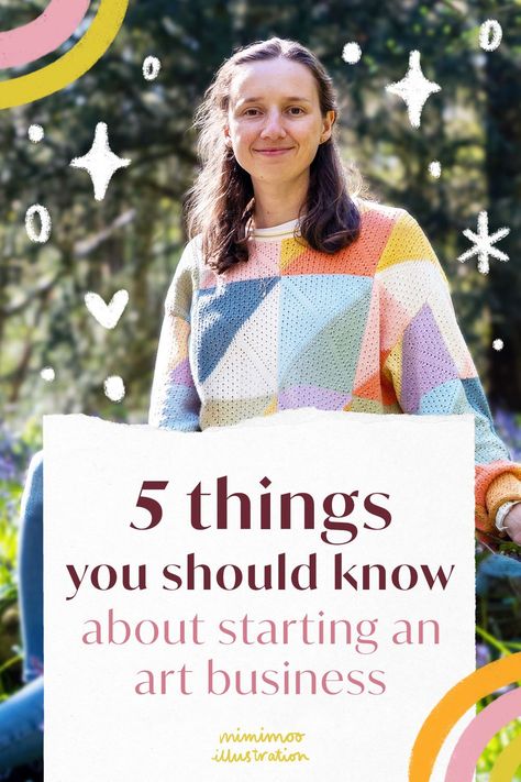 5 Things You Should Know About Starting An Art Business Start An Art Business, Small Art Business, 10k Instagram Followers, Treat Business, Successful Artist, Profitable Crafts, Fair Booth, Turned Art, Art Biz