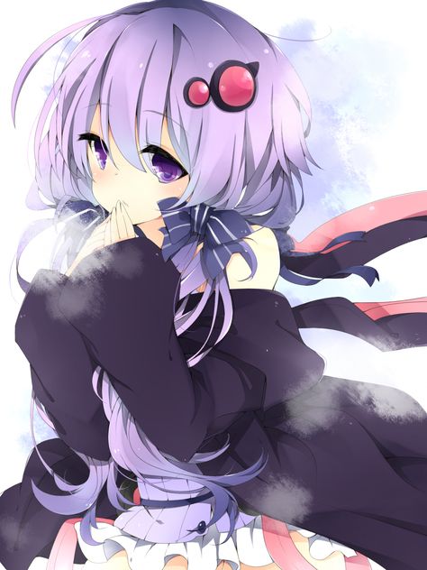 Yuzuki Yukari How To Draw Breath In The Cold, Yuzuki Yukari, Real Anime, Art Base, Anime Stuff, Awesome Anime, An Anime, Anime Comics, Hatsune Miku