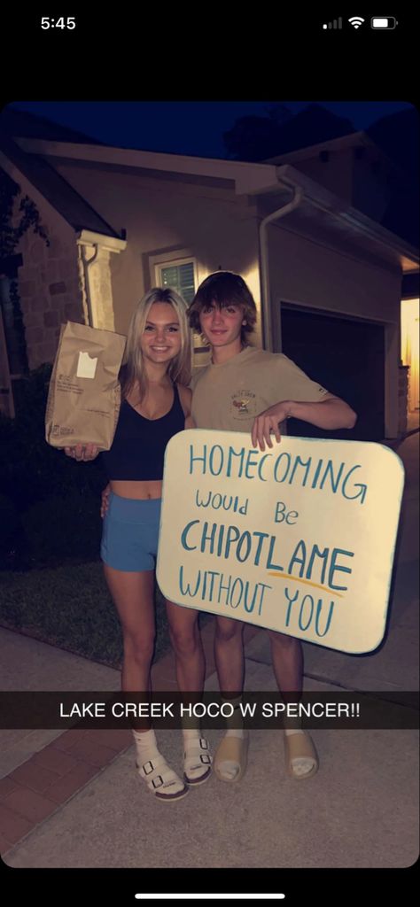 Hoco Proposals Ideas Chipotle, Chipotle Hoco Proposal, Dance Proposals, Cute Homecoming Proposals, Dance Proposal, Hoco Proposals, Hoco Proposals Ideas, Sign Ideas, Homecoming Proposal