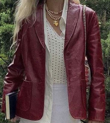 Taylor Swift Red Aesthetic, Red Leather Jacket Outfit, Taylor Swift Red Album, Taylor Album, Red Taylor Swift, Red Album, Burgundy Leather Jacket, Swift Aesthetic, Red Era